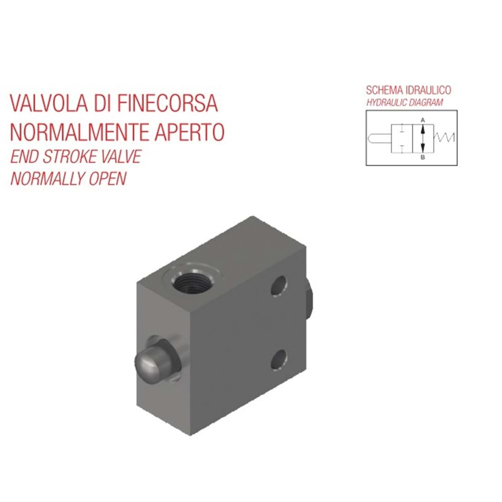 PIOTTI 9002200000 VFC 3/8 - VALVOLA FINE CORSA 3/8