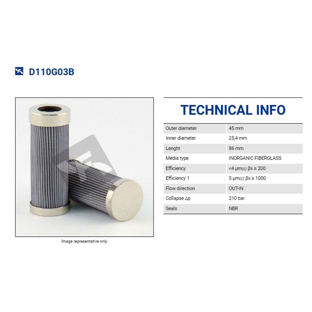 FILTREC D110G03B FILTER ELEMENT