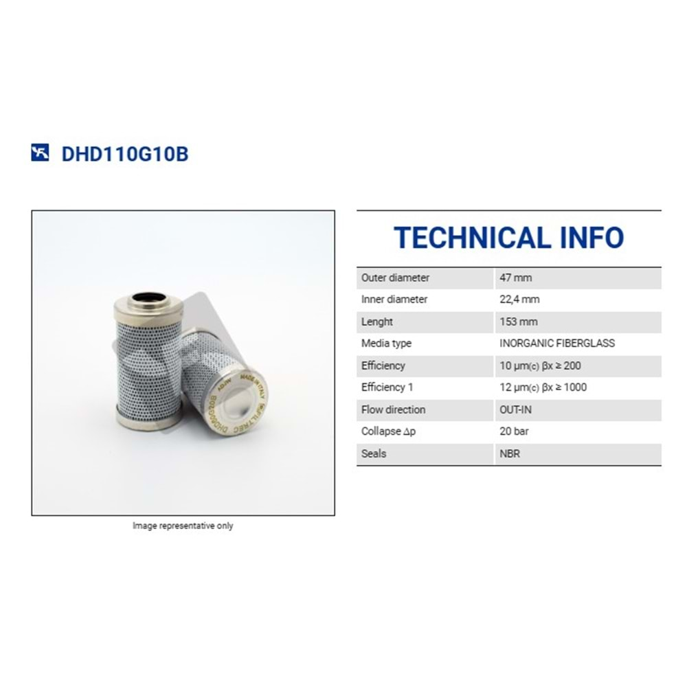 FILTREC D110G10B FILTER ELEMENT