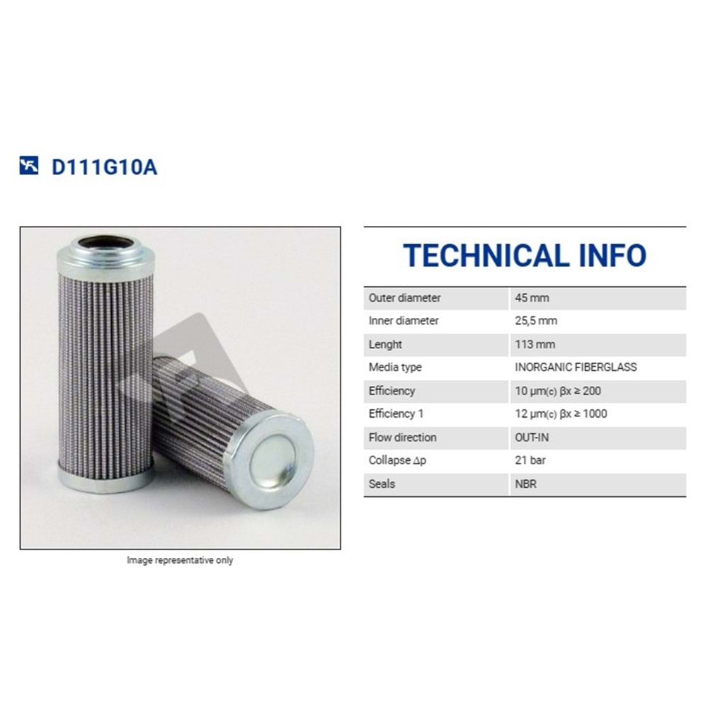 FILTREC D111G10A FILTER ELEMENT