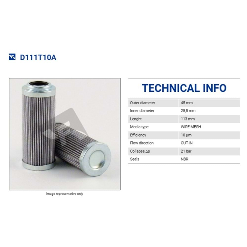 FILTREC D111T10A FILTER ELEMENT