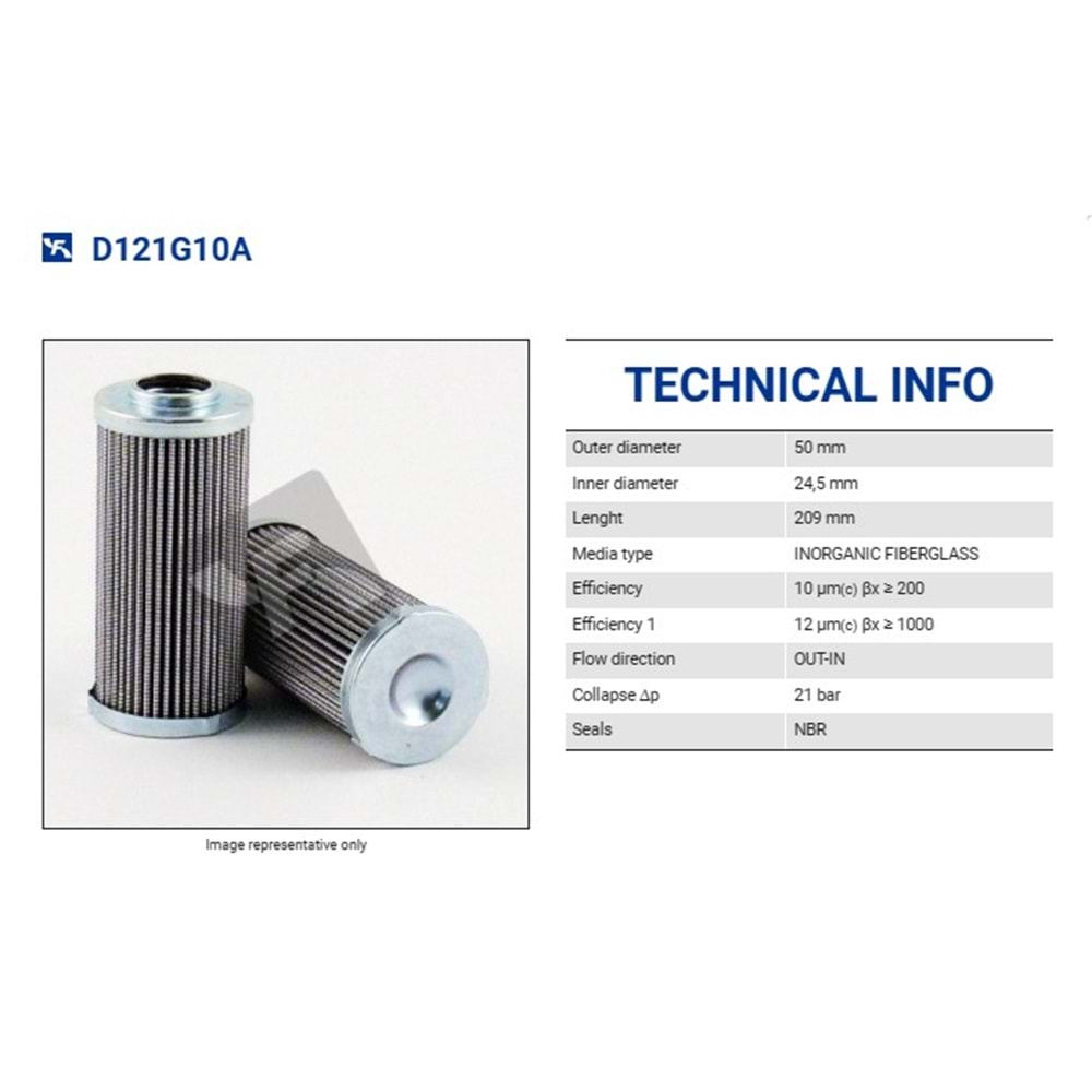 FILTREC D121G10A FILTER ELEMENT