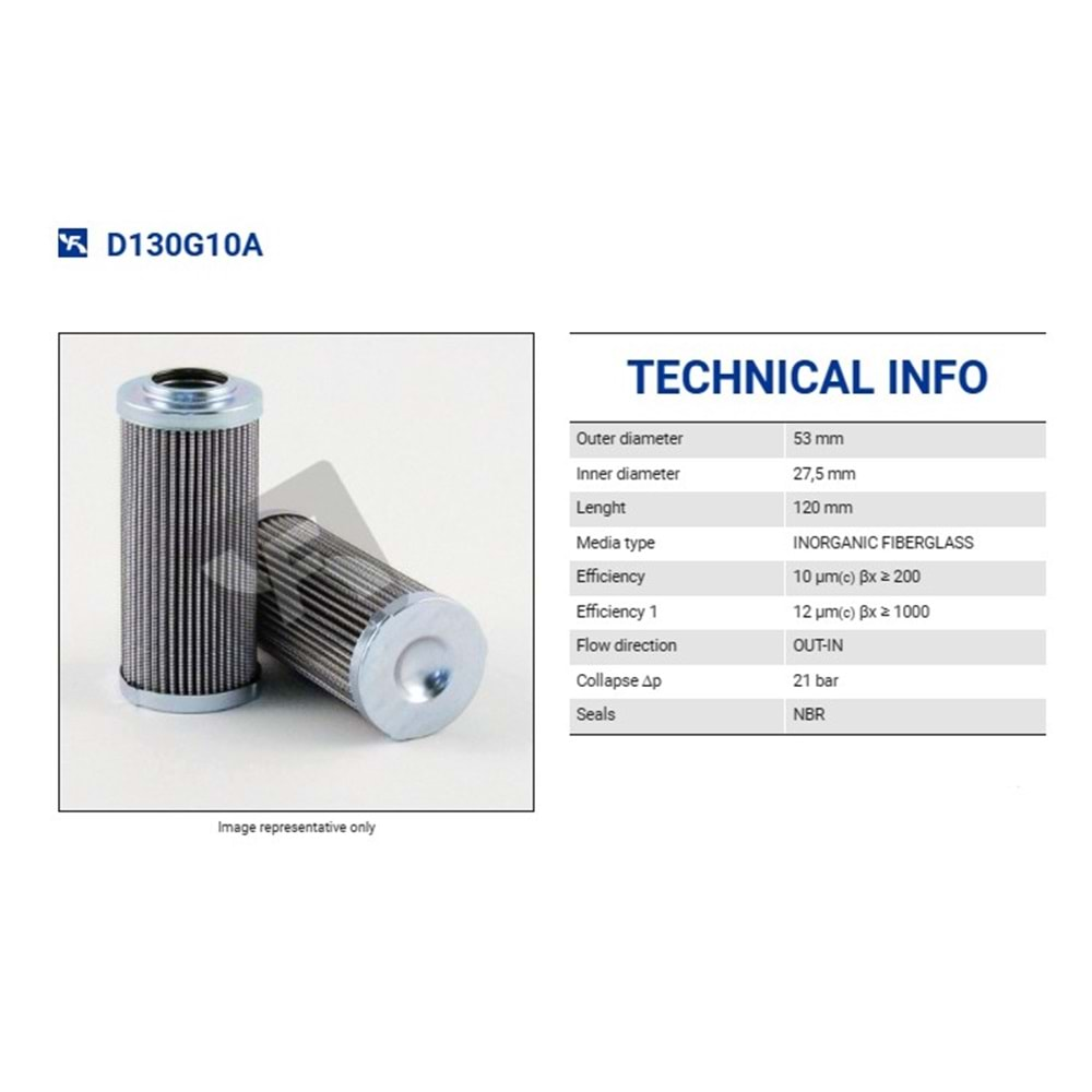 FILTREC D130G10A FILTER ELEMENT