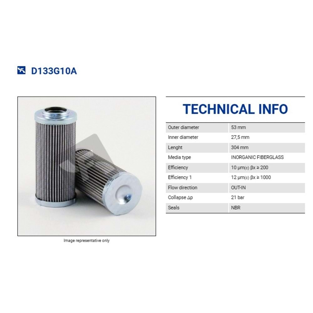 FILTREC D133G10A FILTER ELEMENT