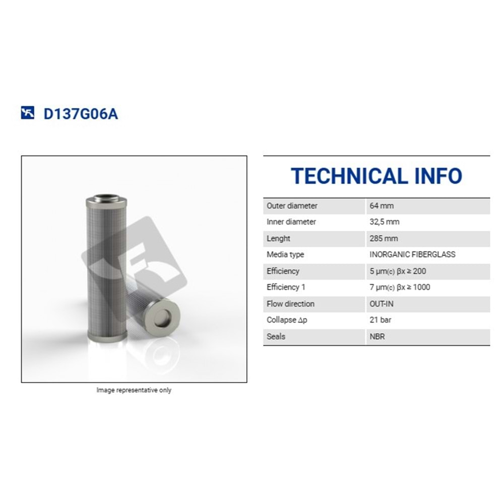 FILTREC D137G06A FILTER ELEMENT