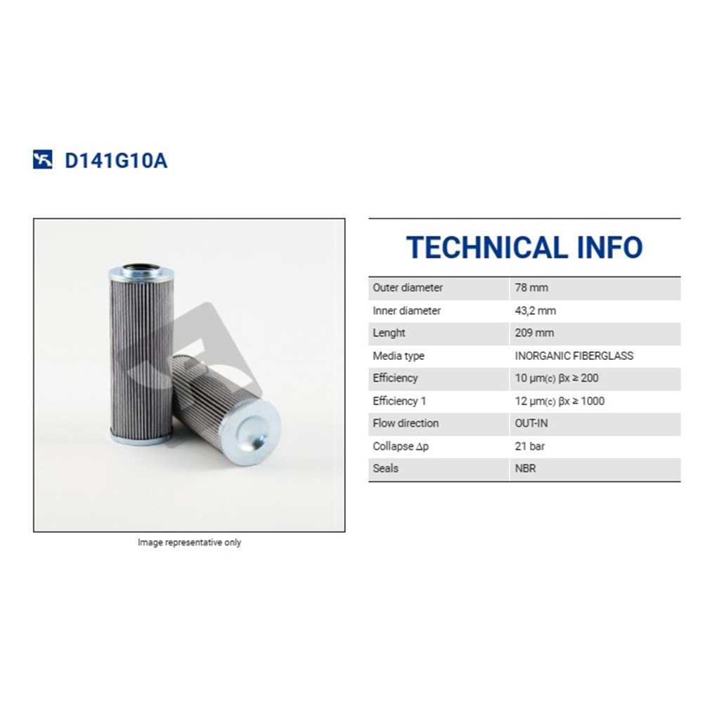 FILTREC D141G10A FILTER ELEMENT