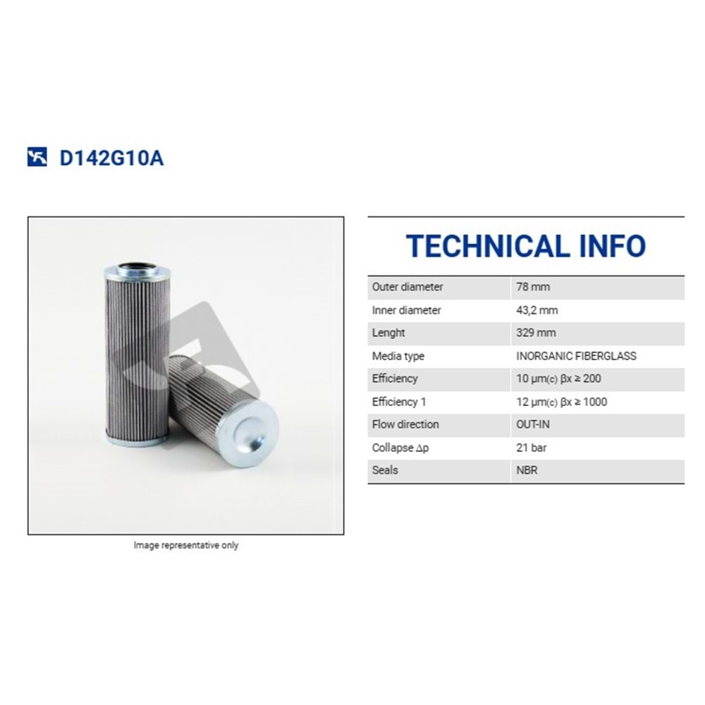 FILTREC D142G10A FILTER ELEMENT