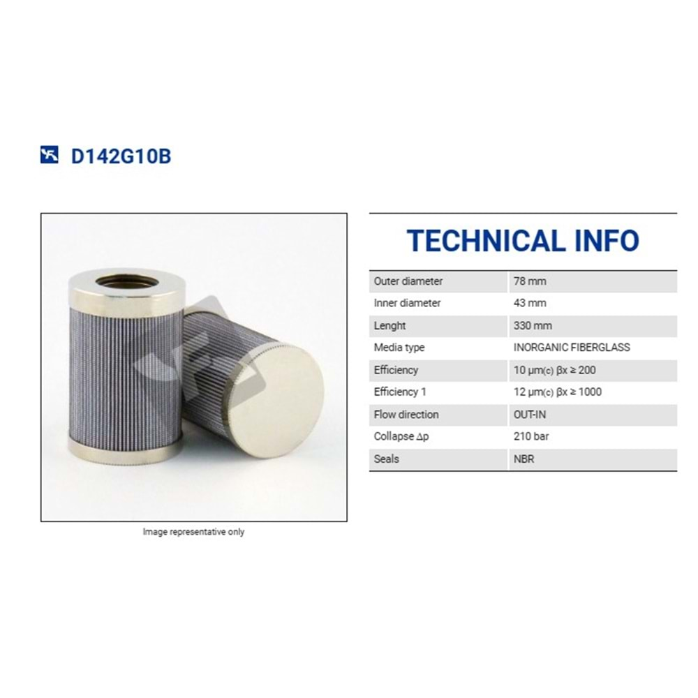 FILTREC D142G10B FILTER ELEMENT