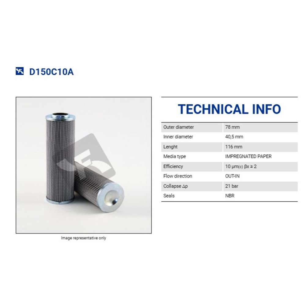 FILTREC D150C10A FILTER ELEMENT