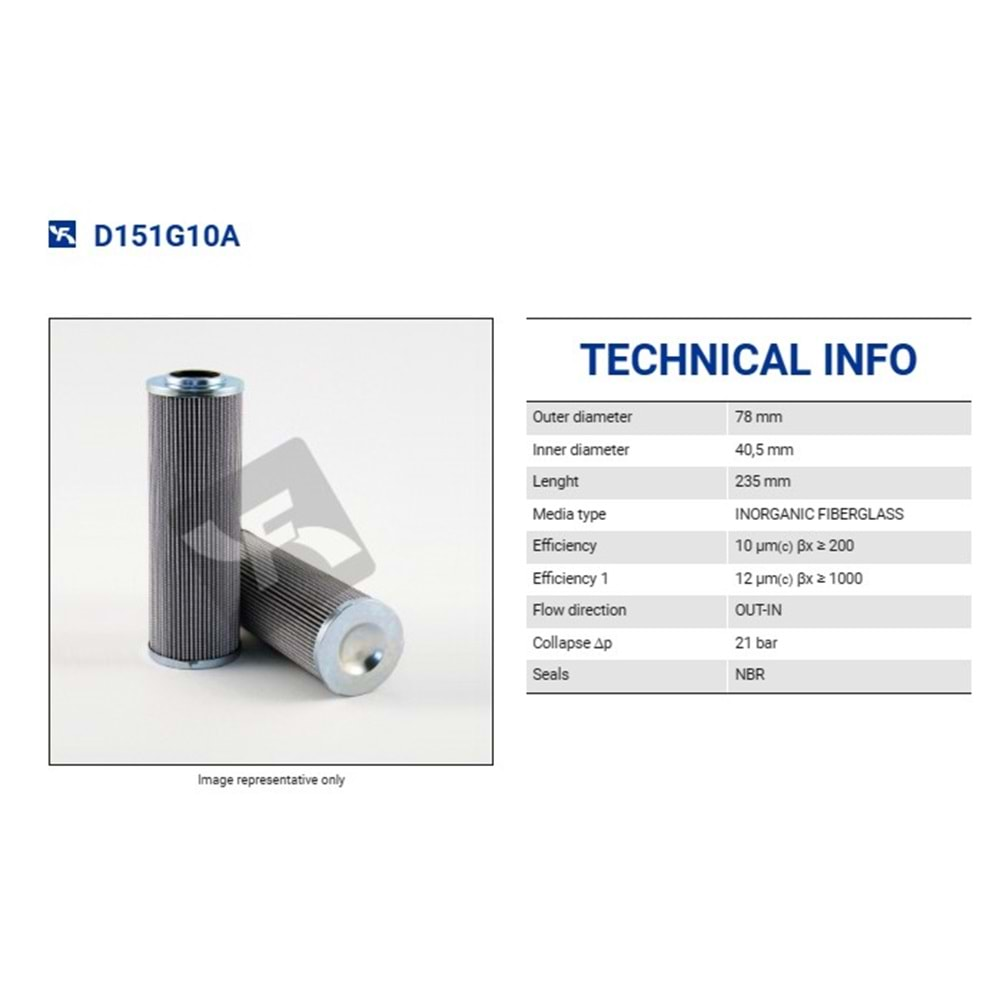 FILTREC D151G10A FILTER ELEMENT