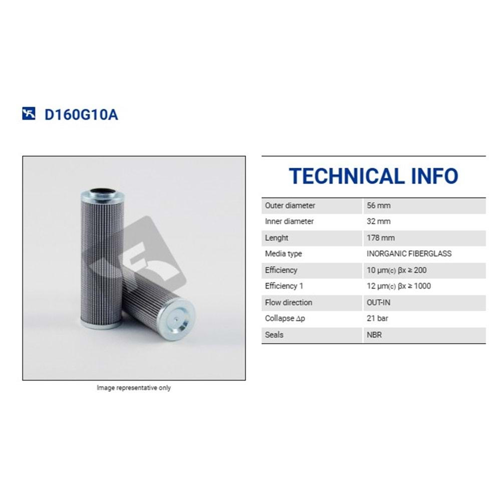 FILTREC D160G10A FILTER ELEMENT