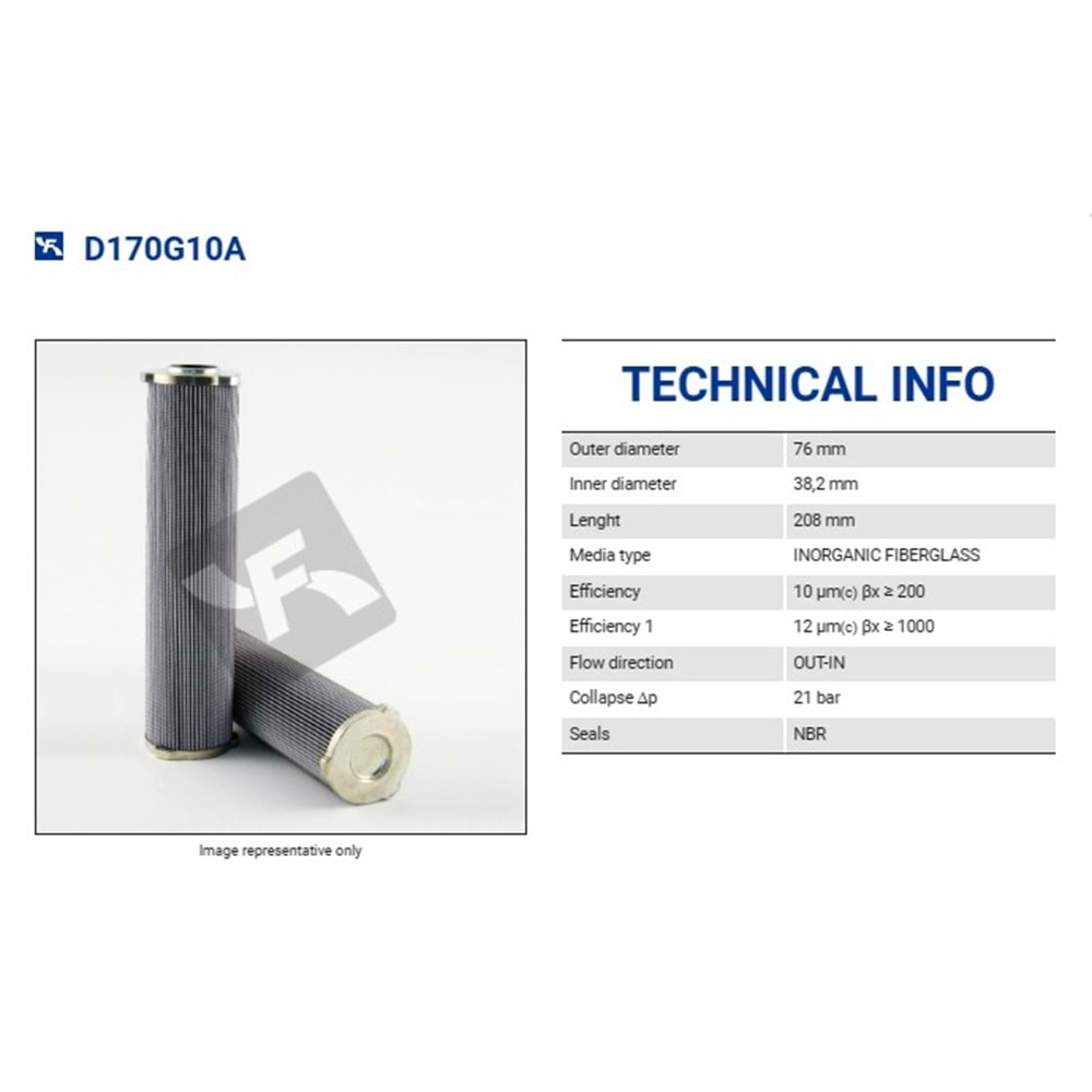 FILTREC D170G10A FILTER ELEMENT