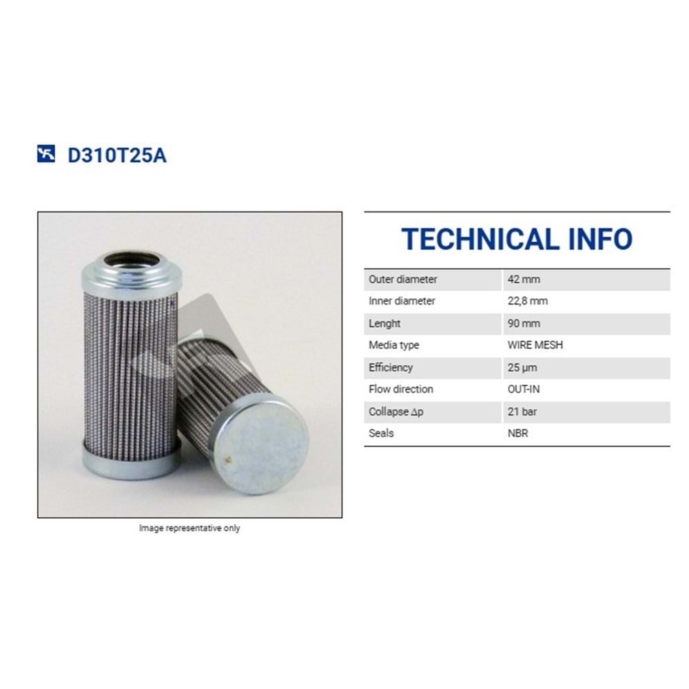 FILTREC D310T25A FILTER ELEMENT