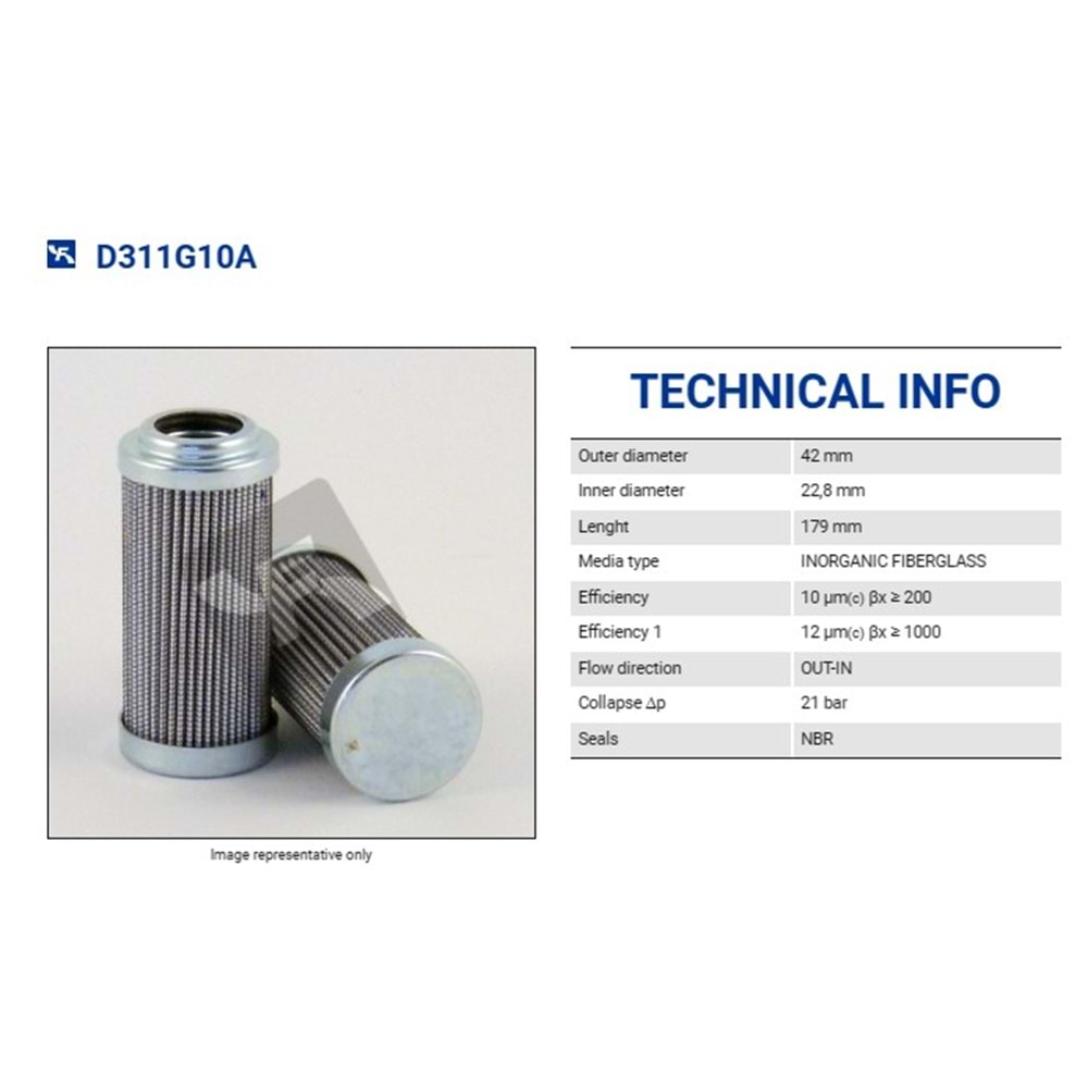 FILTREC D311G10A FILTER ELEMENT