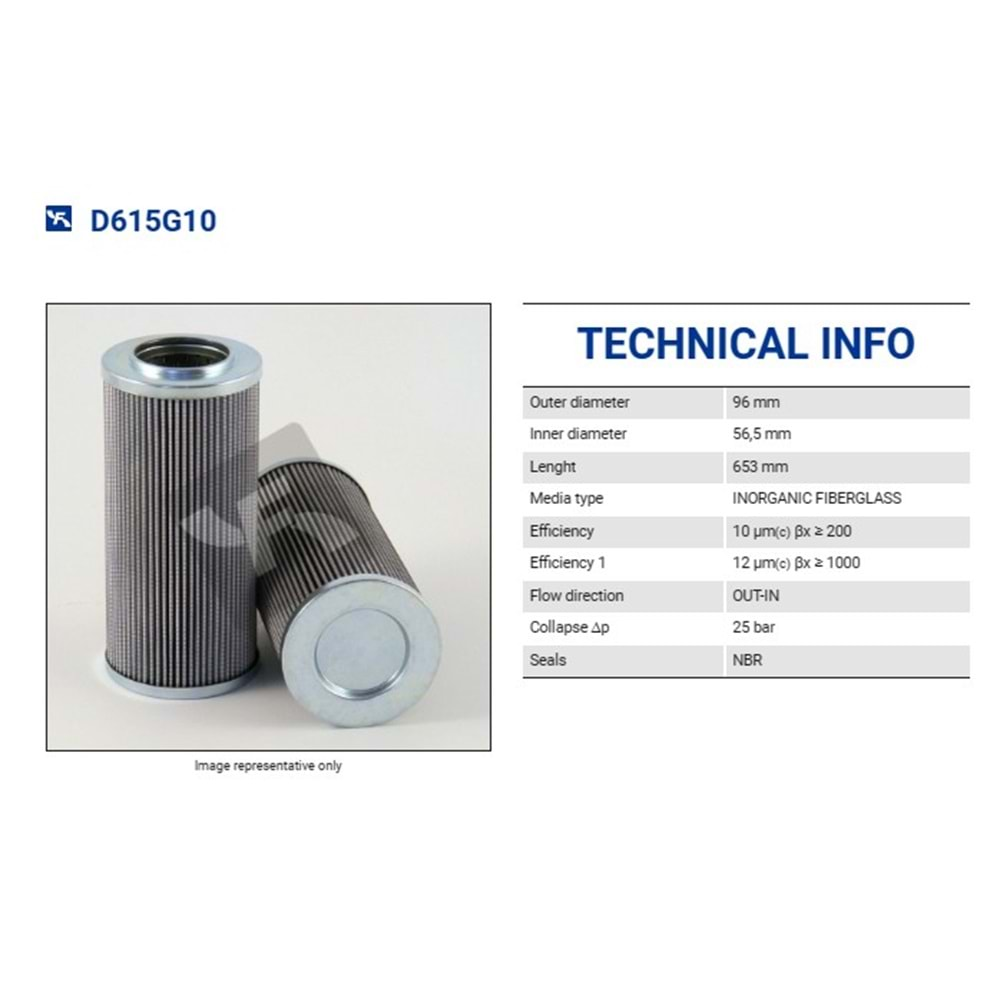 FILTREC D615G10 FILTER ELEMENT