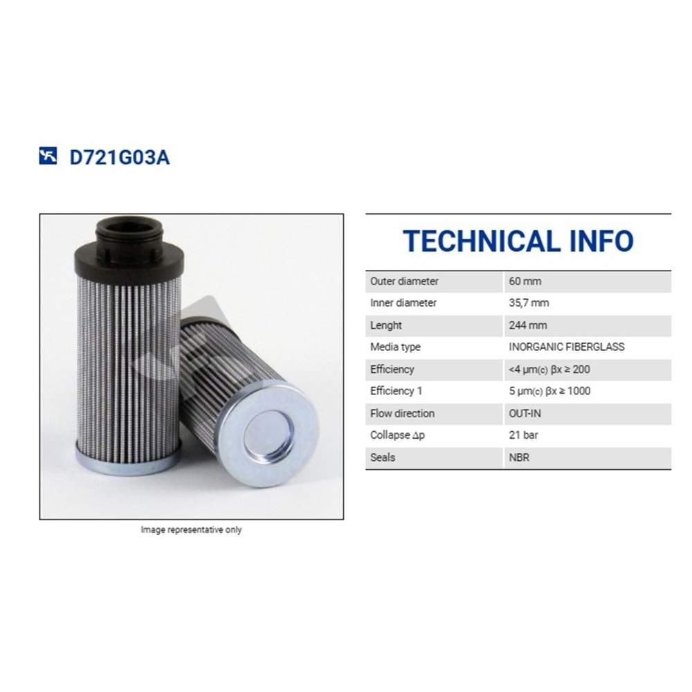 FILTREC D721G03A FILTER ELEMENT