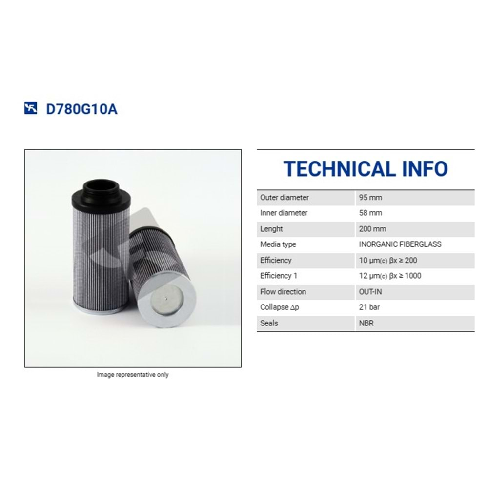 FILTREC D780G10A FILTER ELEMENT