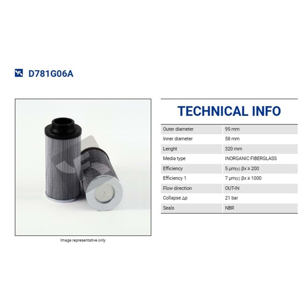 FILTREC D781G06A FILTER ELEMENT