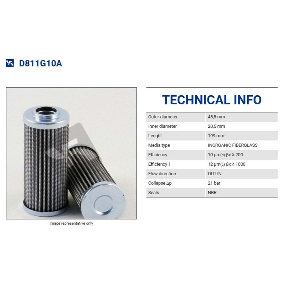 FILTREC D811G10A FILTER ELEMENT