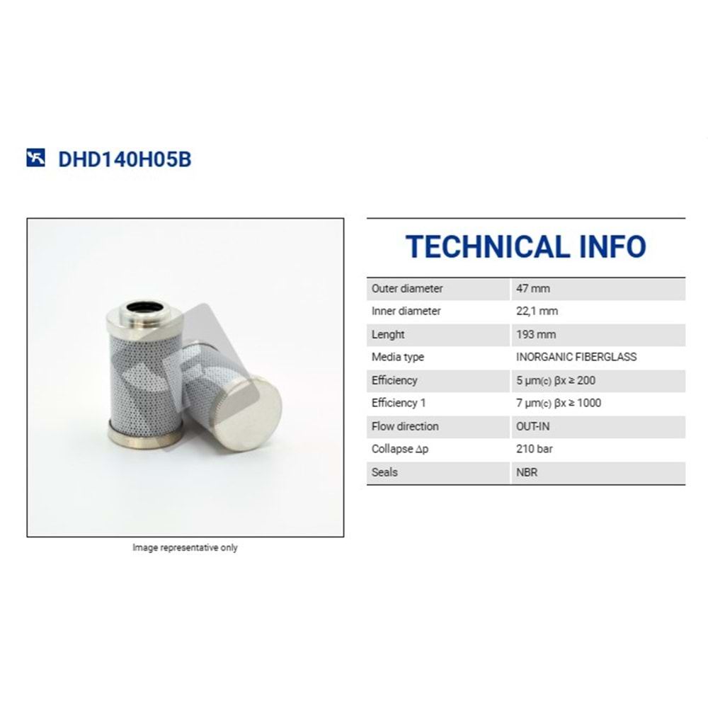 FILTREC DHD140H05B FILTER ELEMENT