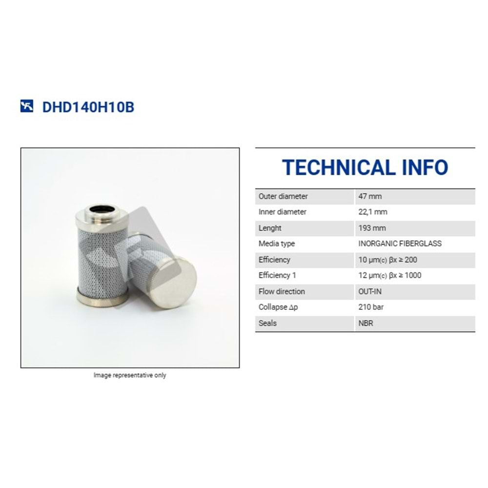 FILTREC DHD140H10B FILTER ELEMENT