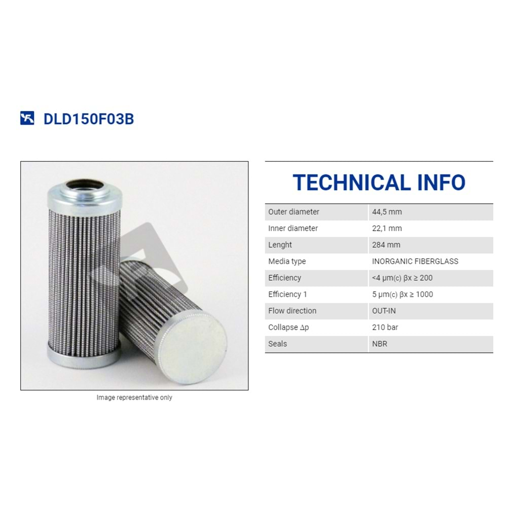 FILTREC DLD150F03B FILTER ELEMENT