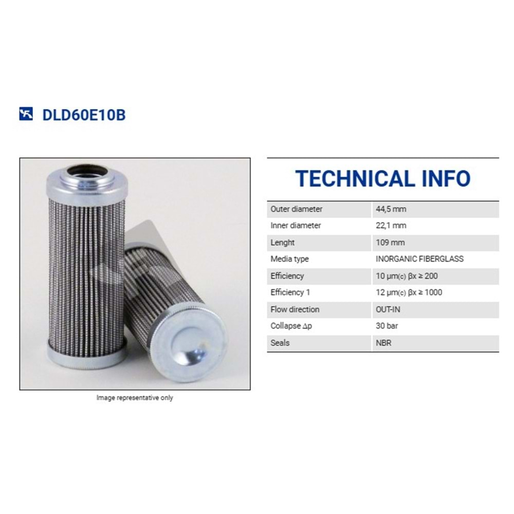 FILTREC DLD60E10B FILTER ELEMENT