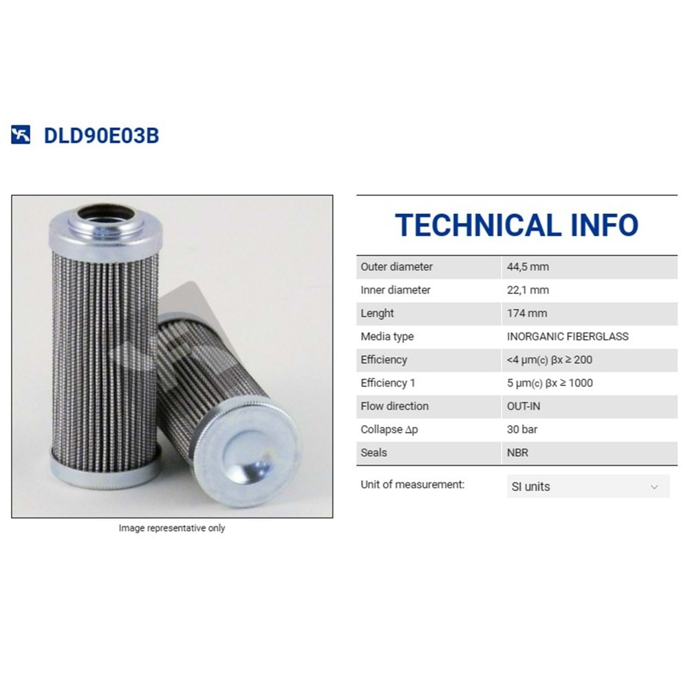 FILTREC DLD90E03B FILTER ELEMENT