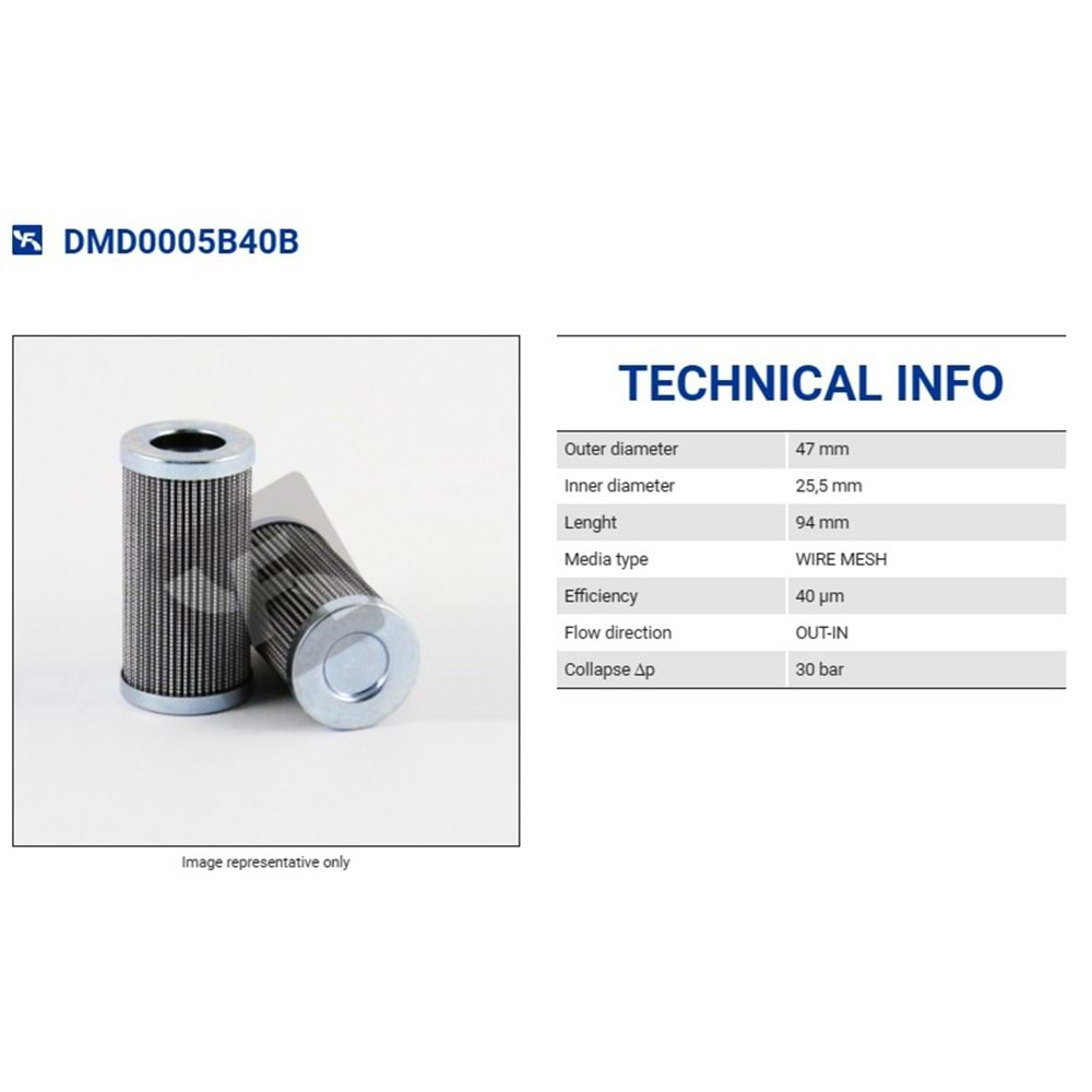 FILTREC DMD0005B40B FILTER ELEMENT