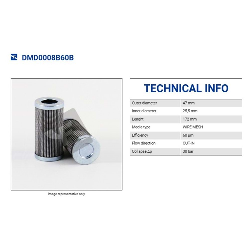 FILTREC DMD0008B60B FILTER ELEMENT