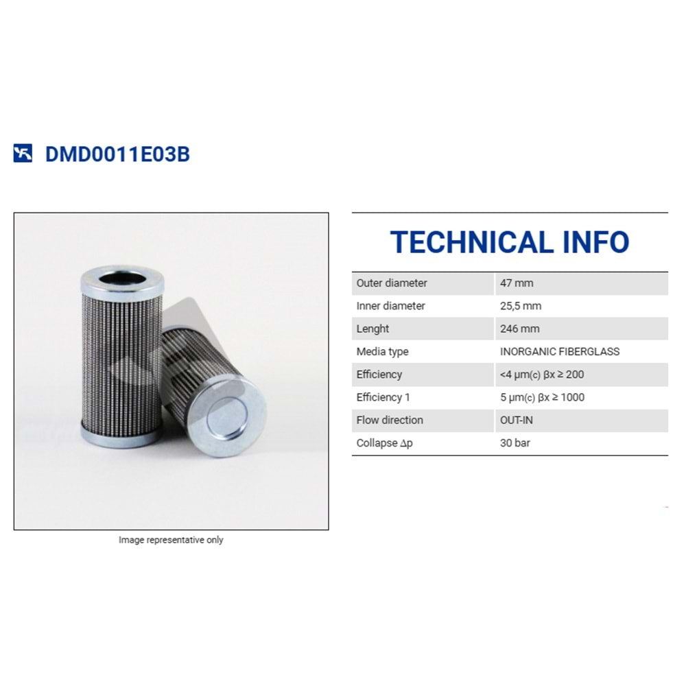 FILTREC DMD0011E03B FILTER ELEMENT