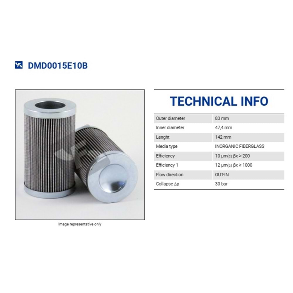 FILTREC DMD0015E10B FILTER ELEMENT