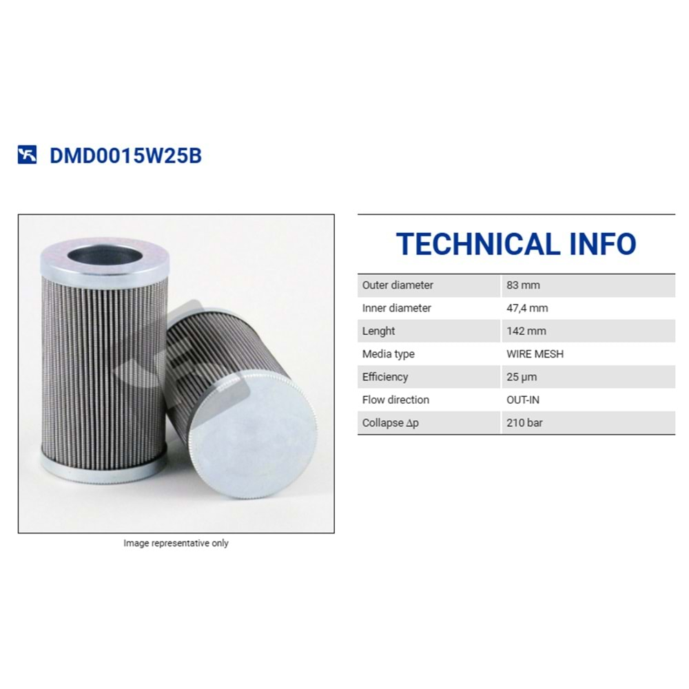 FILTREC DMD0015W25B FILTER ELEMENT