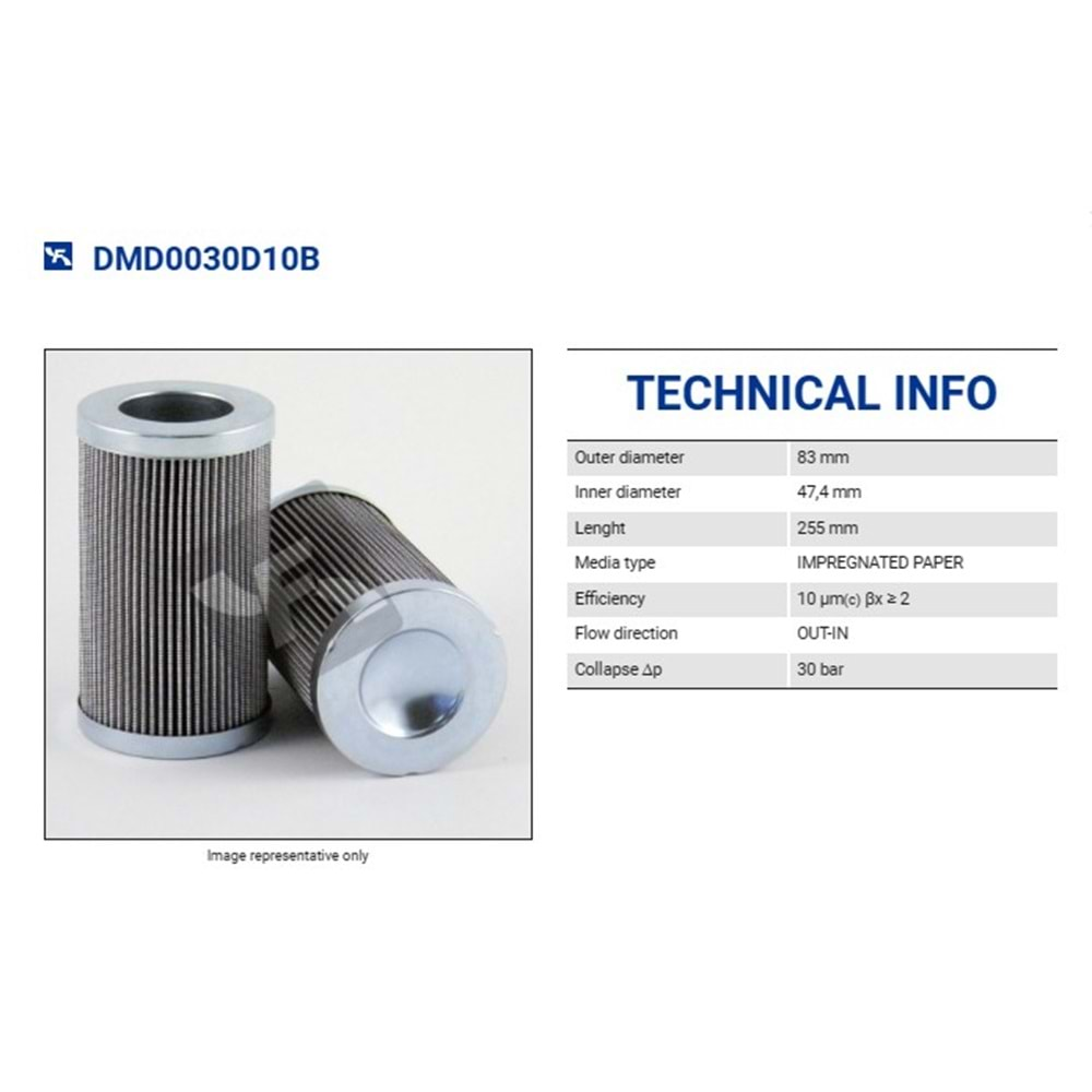 FILTREC DMD0030D10B FILTER ELEMENT