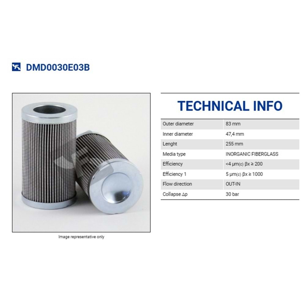 FILTREC DMD0030E03B FILTER ELEMENT