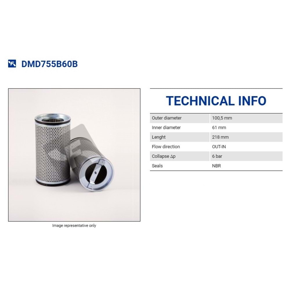 FILTREC DMD755B60B FILTER ELEMENT