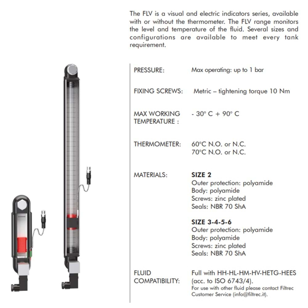 FLV20AM12 ACCESSORIES