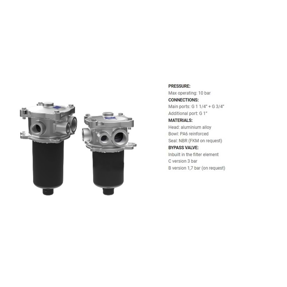 FILTREC FRMR143000CBB6B4B50D000 FILTER HOUSING