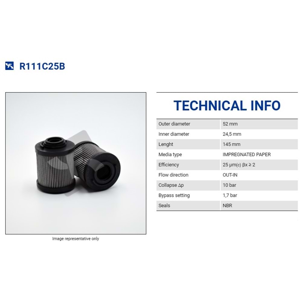 FILTREC R111C25B FILTER ELEMENT