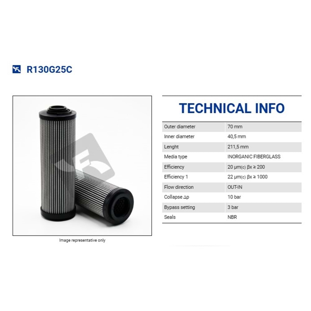 FILTREC R130G25C FILTER ELEMENT