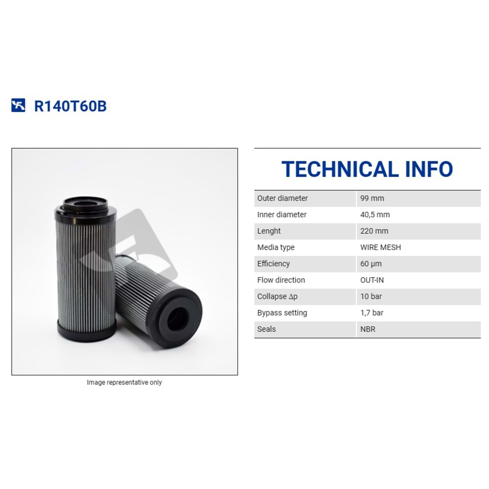 FILTREC R140T60B FILTER ELEMENT