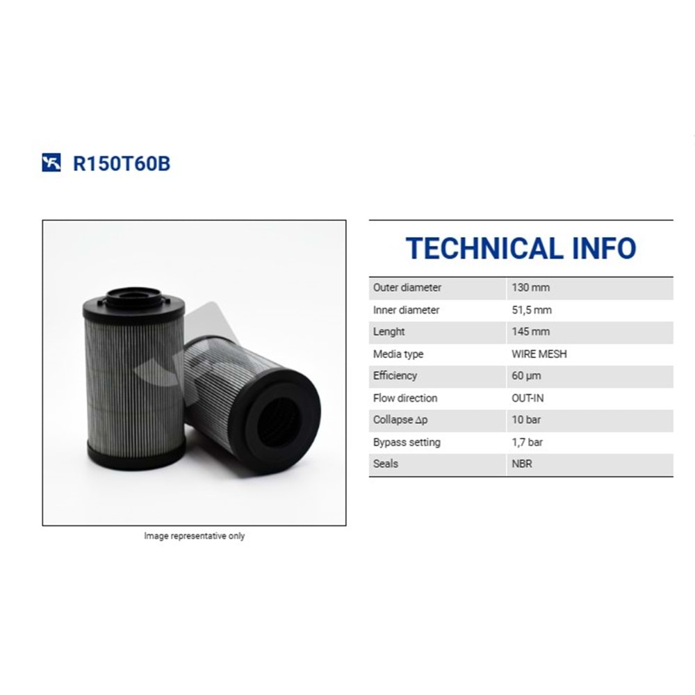 FILTREC R150T60B FILTER ELEMENT