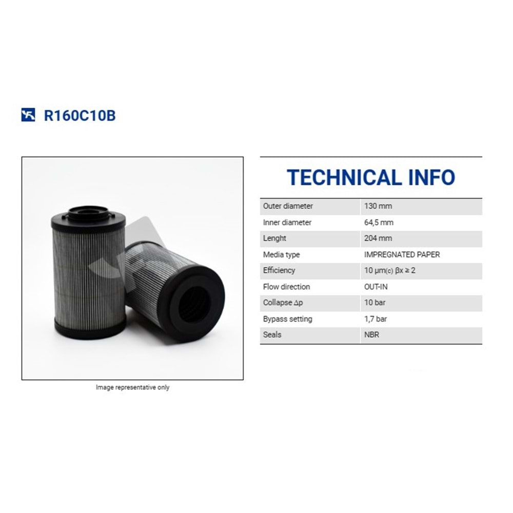 FILTREC R160C10B FILTER ELEMENT