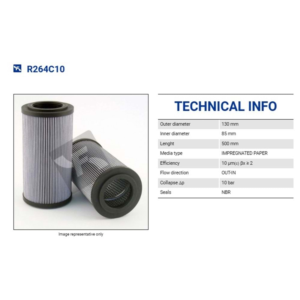 FILTREC R264C10 FILTER ELEMENT