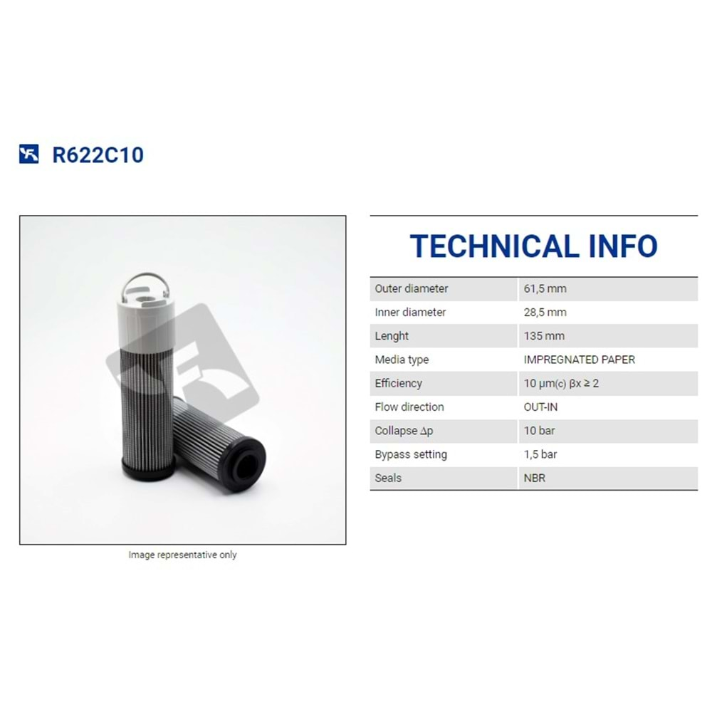 FILTREC R622C10 FILTER ELEMENT