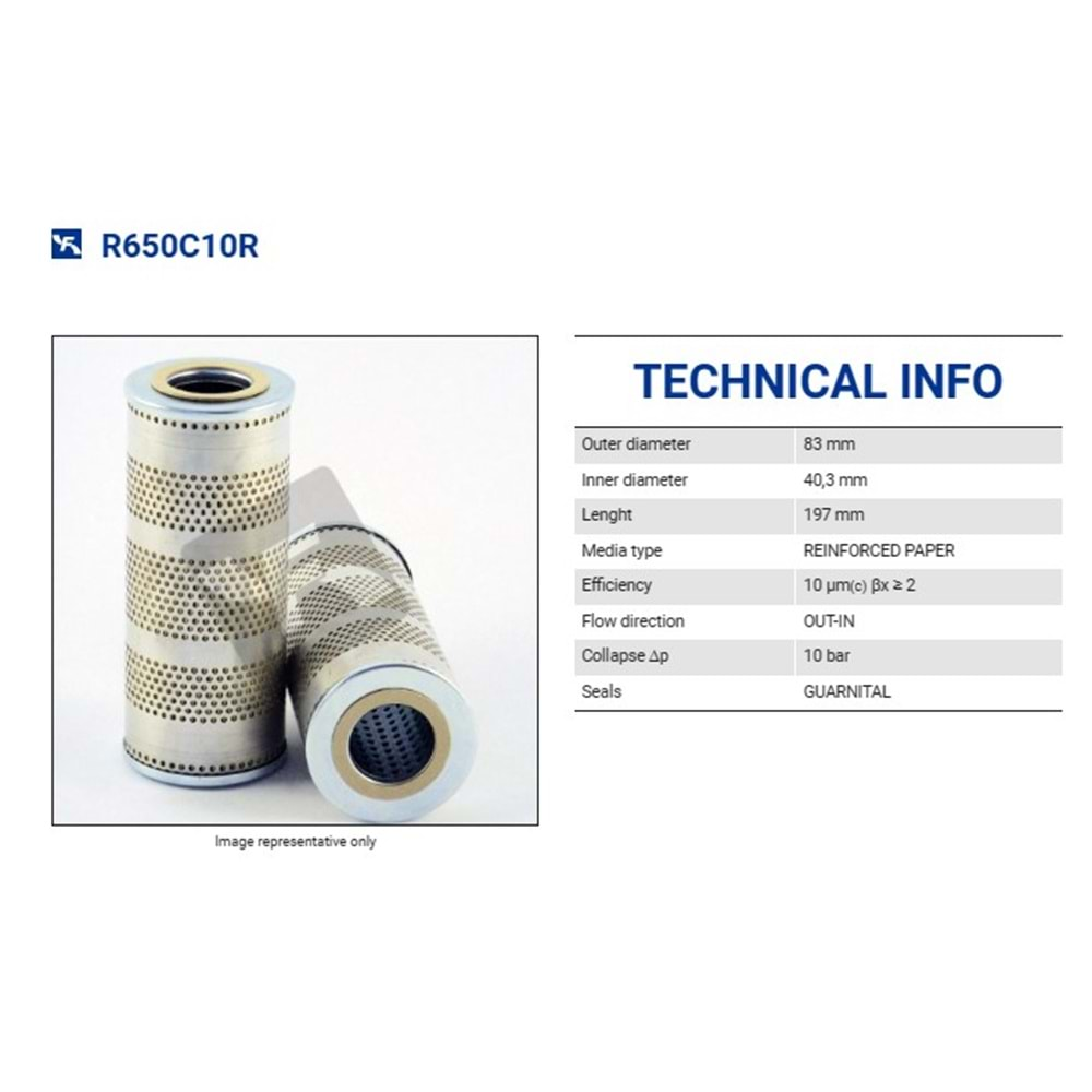 FILTREC R650C10R FILTER ELEMENT