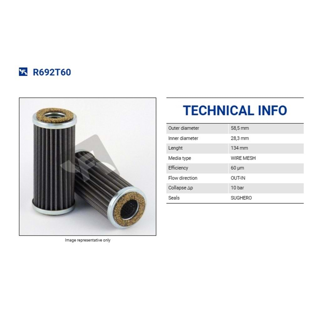 FILTREC R692T60 FILTER ELEMENT