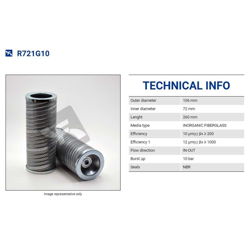 FILTREC R721G10 FILTER ELEMENT