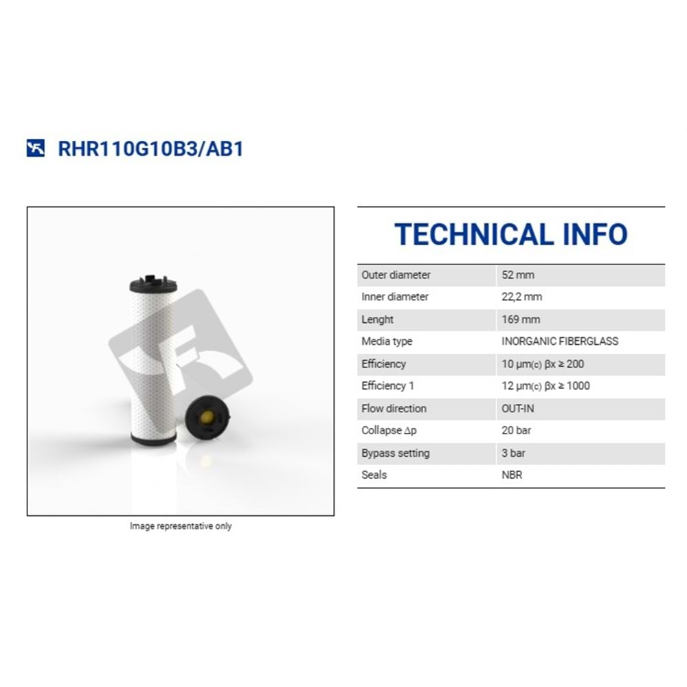 FILTREC RHR110G10B FILTER ELEMENT