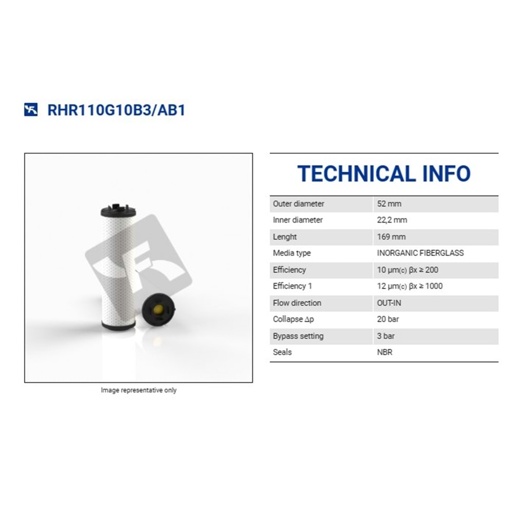 FILTREC RHR110G10B3/AB1 FILTER ELEMENT